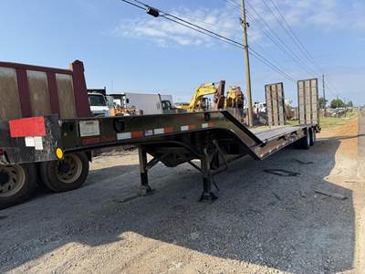 Pitts 35 TON/ 36 FT Lowboy Trailer