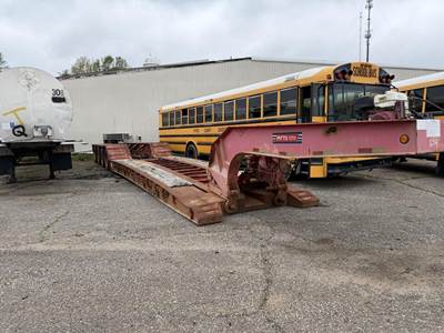 Pitts 60 TON DETACH Lowboy Trailer