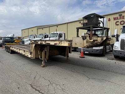 Pitts TRI-AXLE LOWBOY Lowboy Trailer