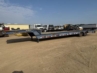 Trail-Eze 44x96 Tandem Axle Steel Lowboy Trailer - Spring, Fixed Axle