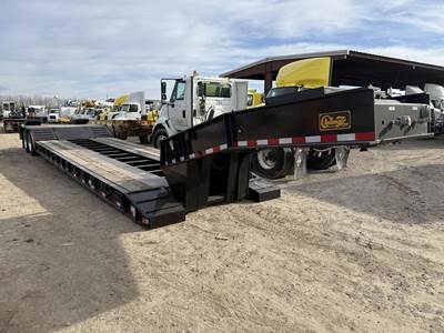 Witzco Challenger NGB-35/ 25 FT WELL/ DOVE TAIL Lowboy Trailer