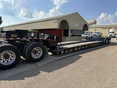 Witzco Challenger NGB-35/ 26 FT WELL/ AIR RIDE Lowboy Trailer