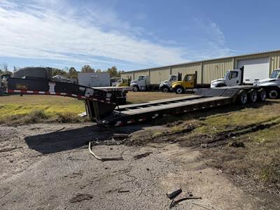 Witzco Challenger NGB-52/ 23 FT WELL/ AIR RIDE Lowboy Trailer