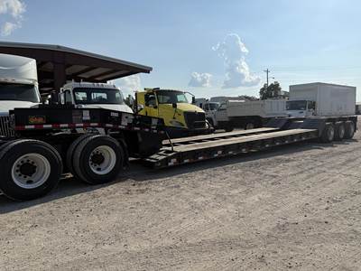 Witzco Challenger NGB-52/ 24 FT WELL/ AIR RIDE Lowboy Trailer