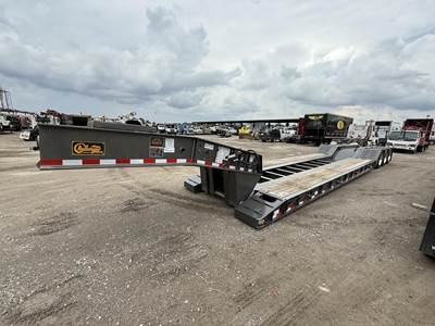 Witzco Challenger NGB-52/ 24 FT WELL/ AIR RIDE Lowboy Trailer