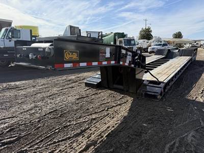 Witzco Challenger NGB-52/ 24 FT WELL/ AIR RIDE Lowboy Trailer