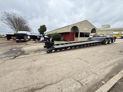Witzco Challenger NGB-52/ 25 FT WELL/ AIR RIDE Lowboy Trailer