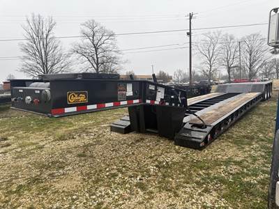 Witzco Challenger NGB-52/ 26 FT WELL/ AIR RIDE Lowboy Trailer