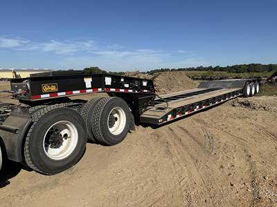 Witzco Challenger RG-52 TON/ 23 FT WELL Lowboy Trailer