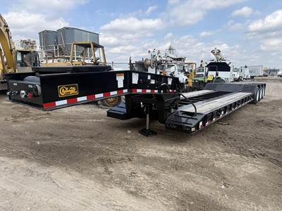 Witzco Challenger RG-52 TON/ 23 FT WELL Lowboy Trailer
