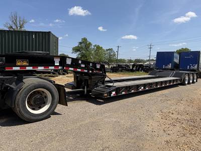 Witzco Challenger RG-52 TON/ 23 FT WELL/ DOVE TAIL Lowboy Trailer