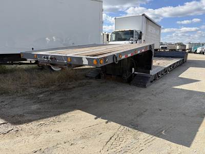 XL Specialized 48x102 Tandem Axle Steel Lowboy Trailer - Air Ride, Fixed Axle