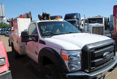 Ford F-550 Mechanic / Service Truck - Powerstroke, 325HP, 6 Speed Manual