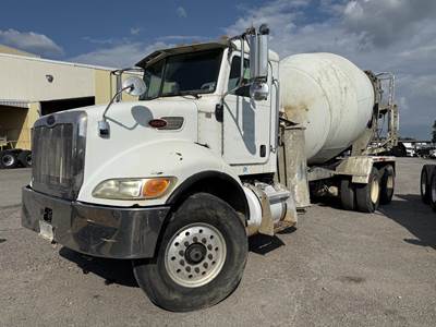 Peterbilt 340 Mixer / Ready Mix / Concrete Truck - Cummins, 330HP, 9Ll Manual