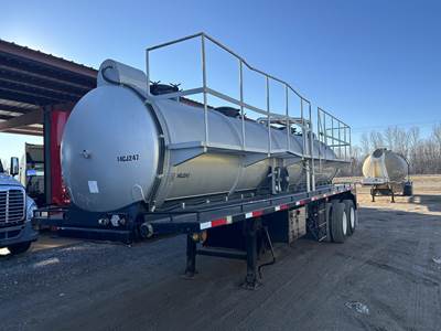 DOMATEX ACID TANK TRAILER/ 5460 GALLON Non Code Tank Trailer