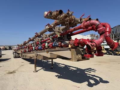 Mertz MANIFOLD TRAILER Oil Field Trailer