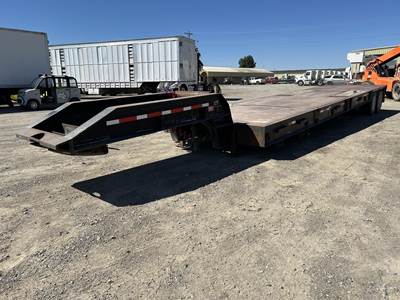 Nuttall 46 FT TANDEM Tandem Axle Steel Oil Field Trailer - Spring, Fixed Axle
