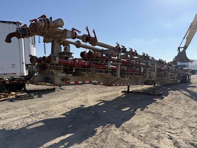 Overbilt MANIFOLD TRAILER Oil Field Trailer