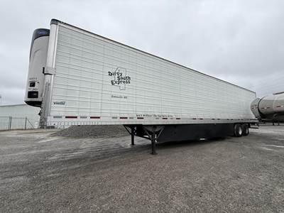 CIMC 53 ft Reefer Trailer - Sliding Axle, Swing Door, Carrier