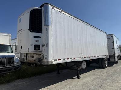 Great Dane 28 ft Reefer Trailer - Single Axle, Fixed Axle, Roll up Door, Thermo King