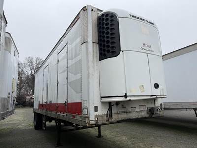 Great Dane 28 ft Reefer Trailer - Single Axle, Fixed Axle, Roll up Door, Thermo King
