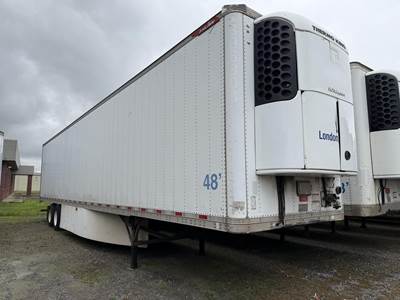 Great Dane 48 ft Reefer Trailer - Sliding Axle, Roll up Door, Thermo King
