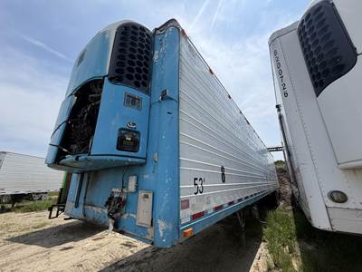Wabash 53 ft Reefer Trailer - Sliding Axle, Swing Door, Thermo King