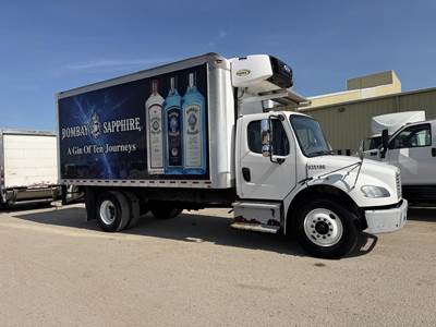 Freightliner M2 106 19 ft Refrigerated Truck - 240HP, Automatic, Carrier