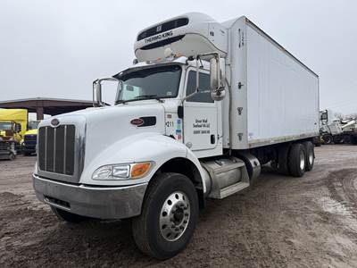 Peterbilt 348 24 ft Refrigerated Truck - 350HP, Automatic, Thermo King