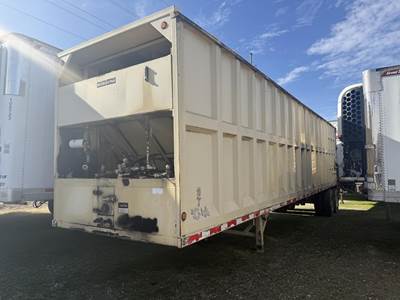 McClain 40 FT PUSH OUT Tandem Axle Steel Refuse Trailer - Spring, Fixed Axle