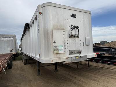 SOMERSET 39 FT PUSH OUT Tandem Axle Aluminum Refuse Trailer - Air Ride, Spread Axle