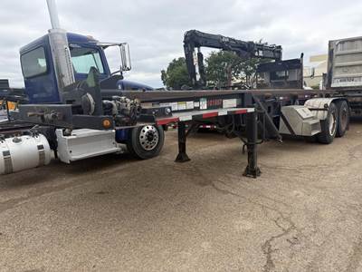 Dragon 34 FT ROLL OFF Tandem Axle Steel Roll Off Trailer - Air Ride, Fixed Axle
