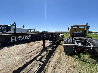 Dragon 48 FT ROLLOFF Tandem Axle Steel Roll Off Trailer - Air Ride, Spread Axle