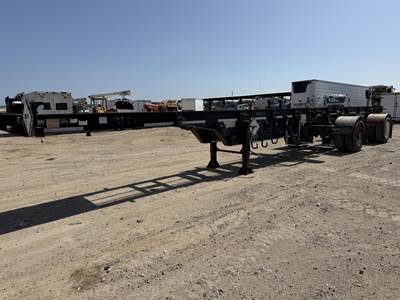 Dragon 48ft Tandem Axle Steel Roll Off Trailer - Air Ride, Spread Axle