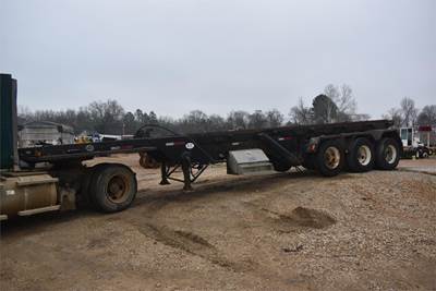 G & H MANUFACTURING INC 37 FT ROLL OFF TRAILER Tri Axle Steel Roll Off Trailer - Spring, Fixed Axle