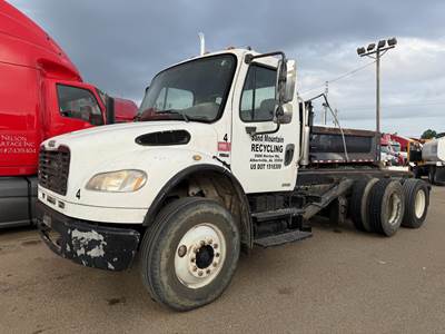 Freightliner M2 106 Roll Off Truck - Mercedes-Benz, 300HP, Automatic