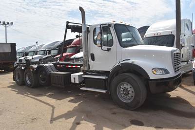 Freightliner M2 112 Tri Axle Roll Off Truck - Detroit, 400HP, 8Ll Manual