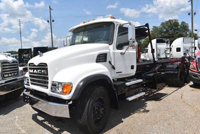 Mack Granite CV713 Roll Off Truck - 370HP, 10 Speed Manual