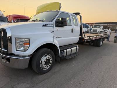 Ford F-650 Single Axle Rollback Tow Truck - 6.7L POWER STROKE, 325HP, Automatic