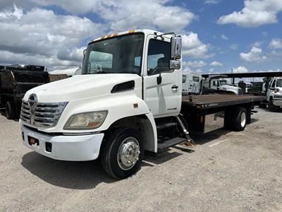 Hino 258LP Single Axle Rollback Tow Truck - 220HP, Automatic