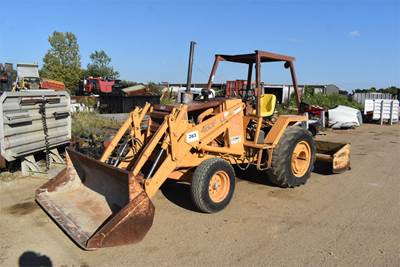 Case 480FLL Skip Loader