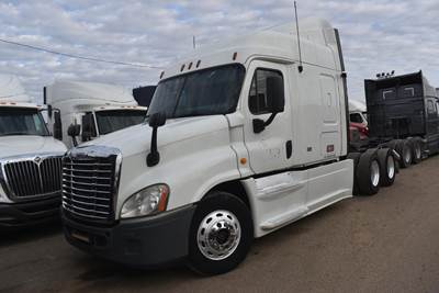 Freightliner Cascadia 125 Sleeper Semi Truck - 73" Mid Roof Sleeper, Detroit 475HP, 10 Speed Manual