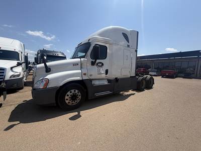Freightliner Cascadia 125 Sleeper Semi Truck - 75" Raised Roof Sleeper, Detroit 400HP, 12 Speed Dt12 Amt