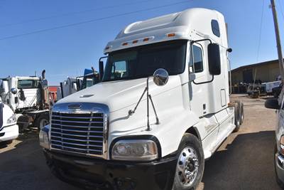 Freightliner Century Class 120 Sleeper Semi Truck - 70" Raised Roof Sleeper, Detroit 455HP, 10 Speed Manual