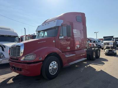 Freightliner Columbia 120 Sleeper Semi Truck - 70" Raised Roof Sleeper, Mercedes-Benz 450HP, 10 Speed Ultrashift Amt