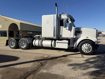 Freightliner Coronado 122 SD Sleeper Semi Truck - 42" Flat Top Sleeper, Detroit 450HP, 10 Speed Manual