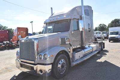 Freightliner Coronado 132 Sleeper Semi Truck - 70" Raised Roof Sleeper, Detroit 500HP, 10 Speed Manual