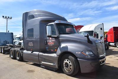 International LT Sleeper Semi Truck - 76" Raised Roof Sleeper, A26 450HP, 12 Speed Endurant Amt