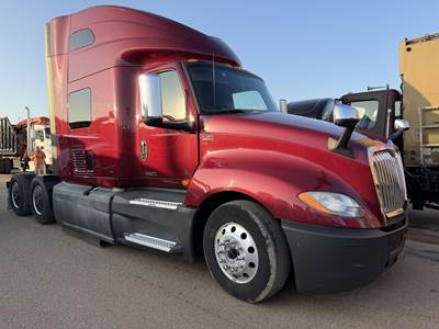 International LT Sleeper Semi Truck - 75" Raised Roof Sleeper, Cummins 450HP, 12 Speed Endurant Amt