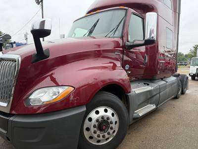 International LT Sleeper Semi Truck - 75" Raised Roof Sleeper, Cummins 450HP, 12 Speed Endurant Amt